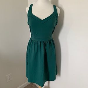 Cynthia Rowley Green Pocket Dress